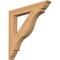 Ekena Millwork Funston Traditional Smooth Bracket, Western Red Cedar, 3 1/2"W x 28"D x 28"H BKT04X28X28FST01SWR - alternate 1